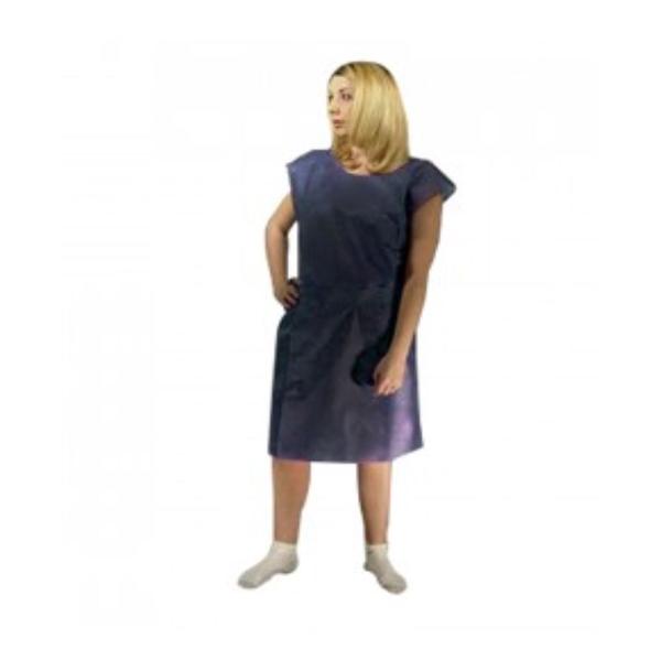 Gown Patient Purple 50/Ca